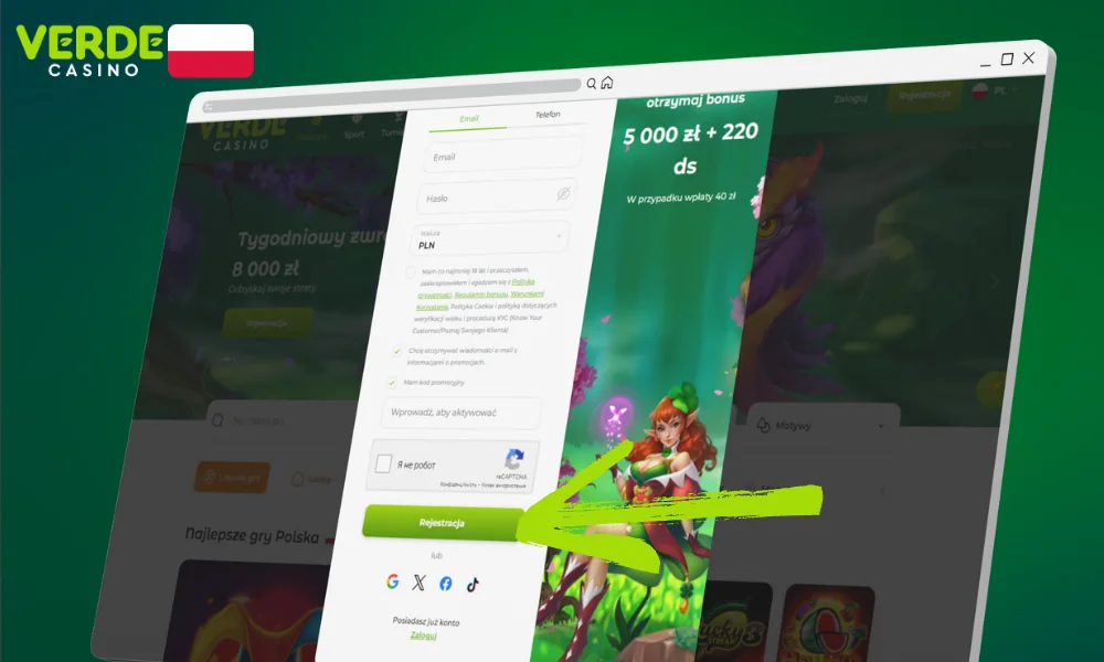Zakończ proces rejestracji